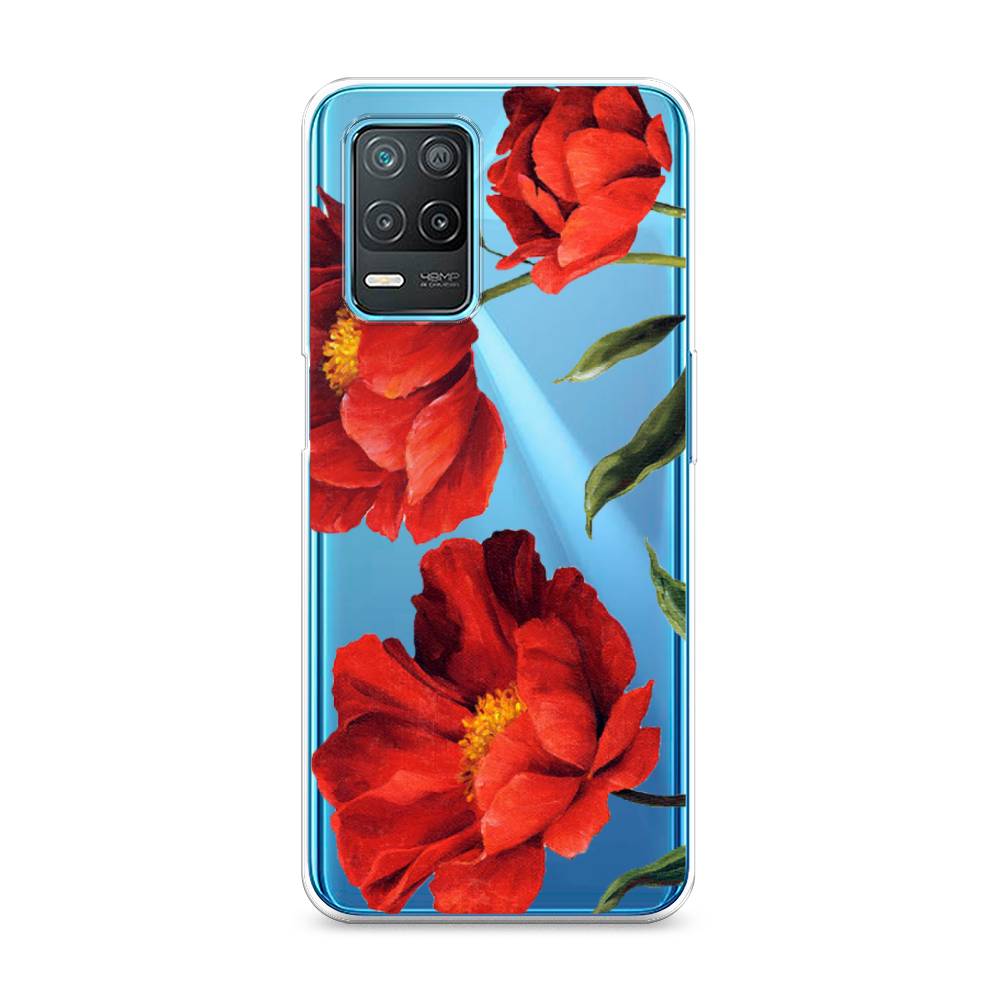 

Чехол Awog на Realme 8 5G/Narzo 30 5G "Красные маки", Разноцветный, 257050-8