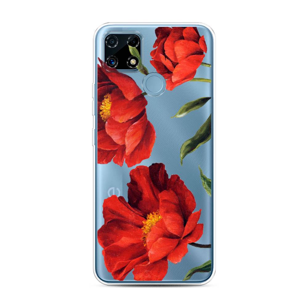 

Чехол Awog на Realme C25/C25s "Красные маки", Разноцветный, 257450-8