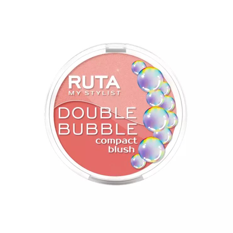 Румяна Двойные Компактные Ruta Double Bubble 101 блеск для губ rich gloss ruta 02 на каждый день