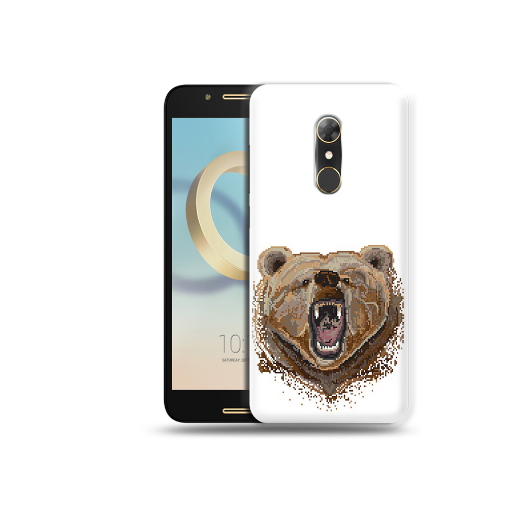 

Чехол MyPads Tocco для Alcatel A7 пиксельный медведь (PT133991.671.539), Прозрачный, Tocco