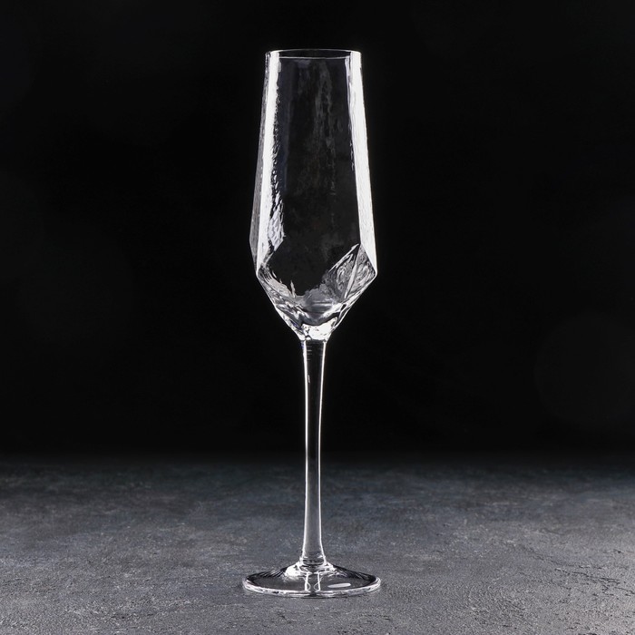 фото Бокал для шампанского magistro «дарио», 180 мл, 5?27,5 см, цвет прозрачный