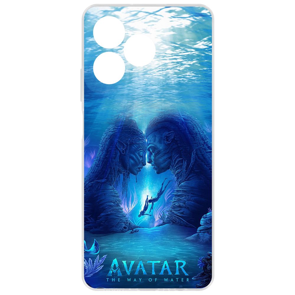 

Чехол-накладка Krutoff Clear Case Аватар - Рифы для Realme C63, Прозрачный