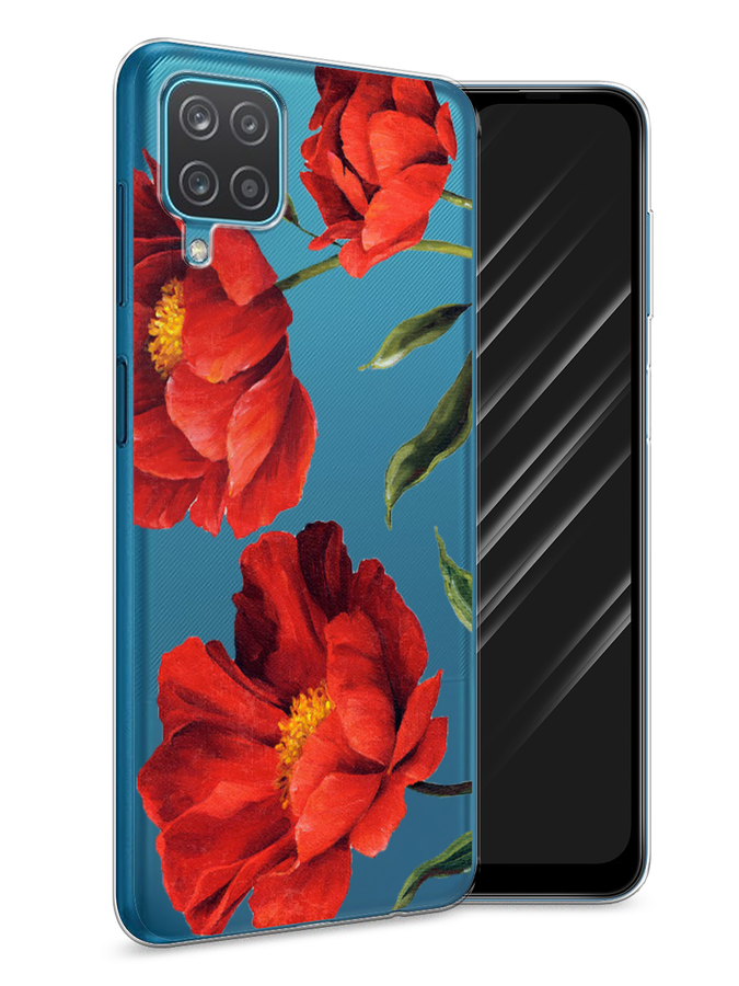 

Чехол Awog на Samsung Galaxy A12 / Самсунг A12 "Красные маки", Разноцветный, 2101650-8
