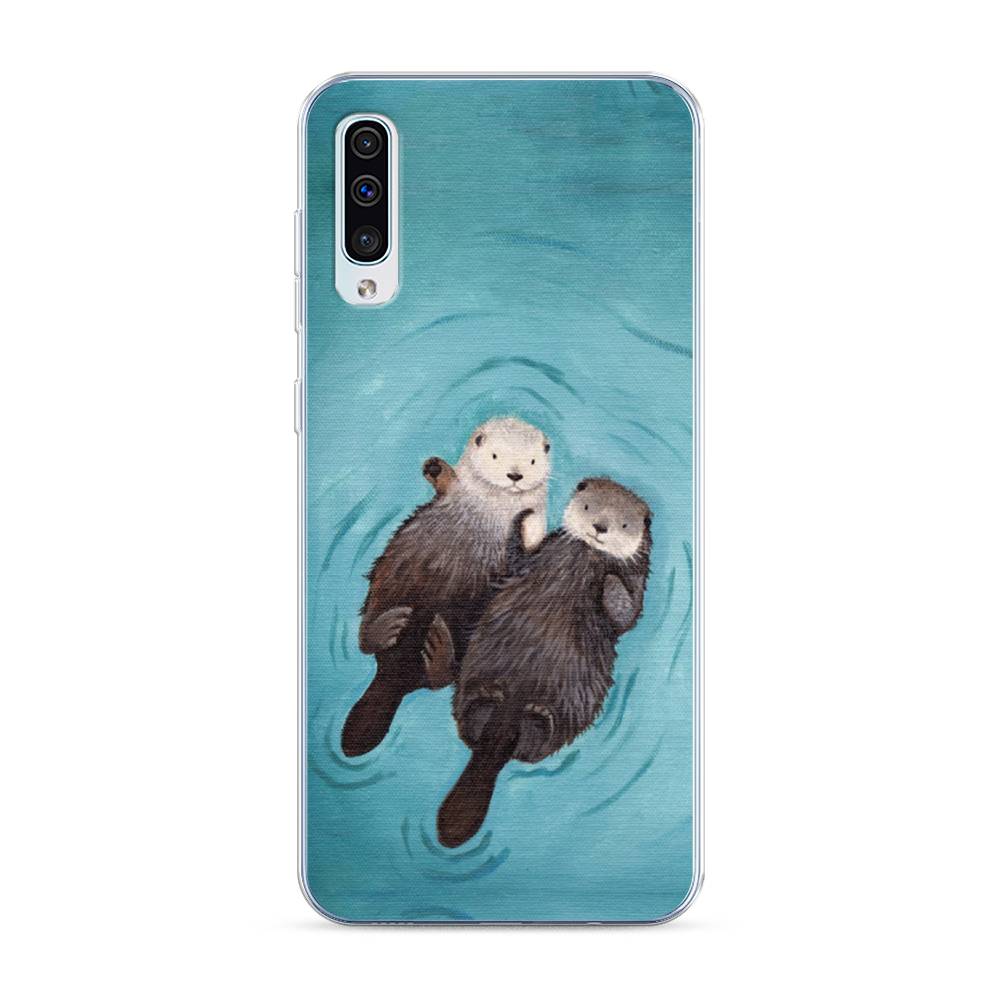 

Чехол Awog на Samsung Galaxy A30s/A50 "Парочка бобров", Разноцветный, 28850-10