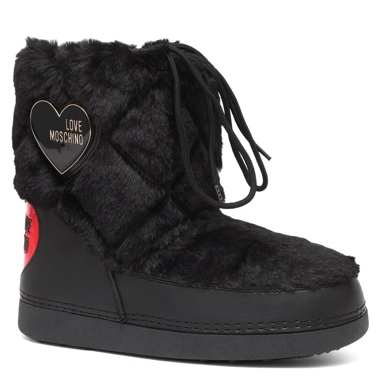 Угги женские Love Moschino JA24242G черные 35 EU