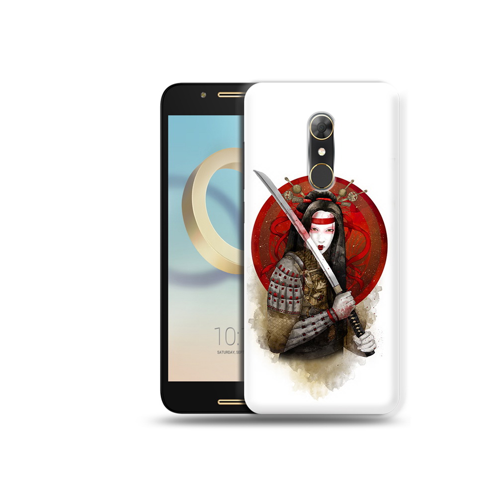 

Чехол MyPads Tocco для Alcatel A7 рисованная девушка с катаной (PT133991.671.580), Прозрачный, Tocco