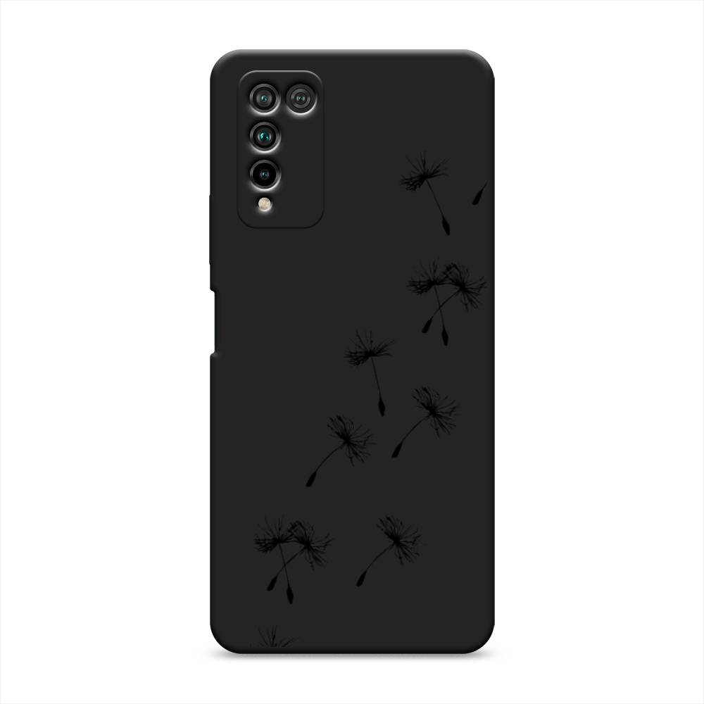 

Чехол Awog на Honor 10X Lite "Летящие одуванчики", Черный, 6104652-1