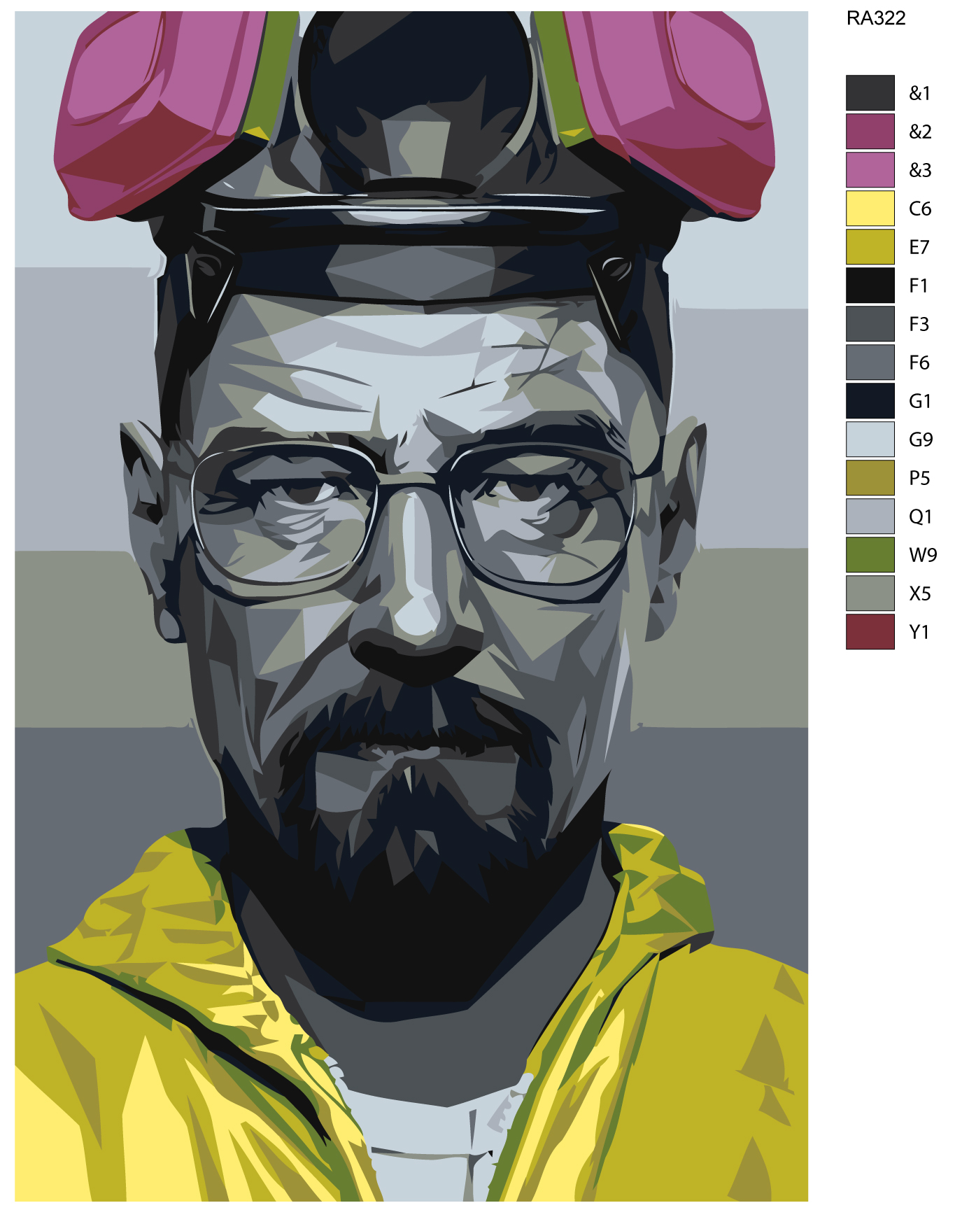 

Картина по номерам, Живопись по номерам, 80 x 120, RA322, RA322