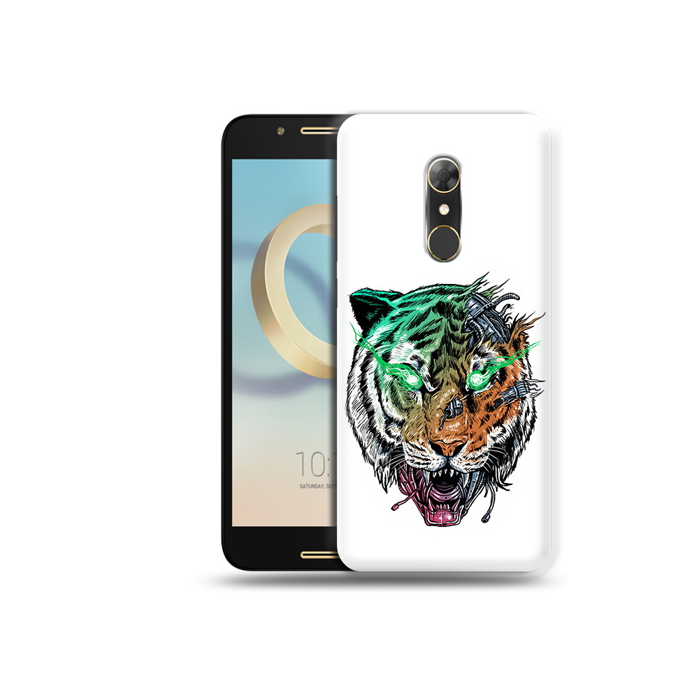 

Чехол MyPads Tocco для Alcatel A7 робо-тигр (PT133991.671.584), Прозрачный, Tocco