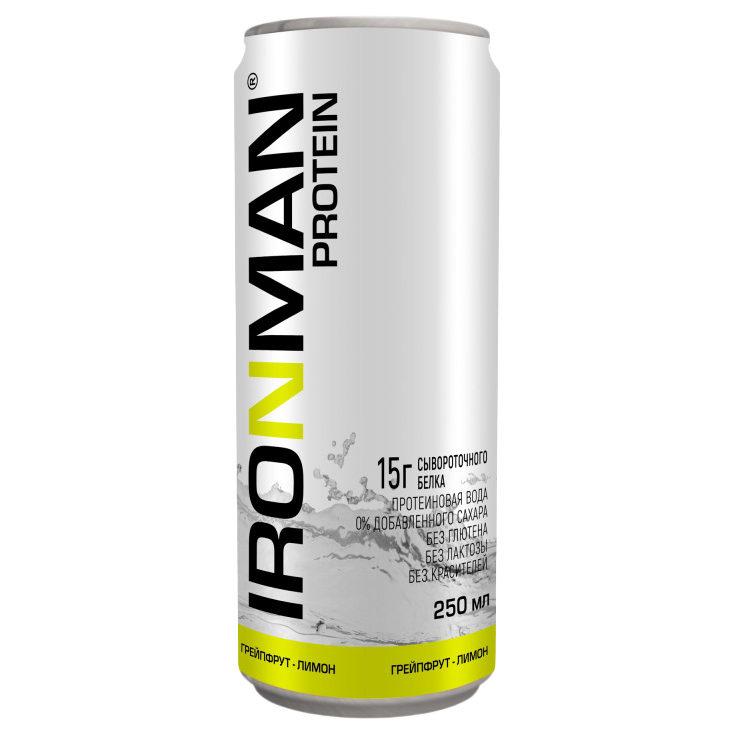 

Протеиновый напиток Ironman Protein light со вкусом лимона и грейпфрута 250 мл