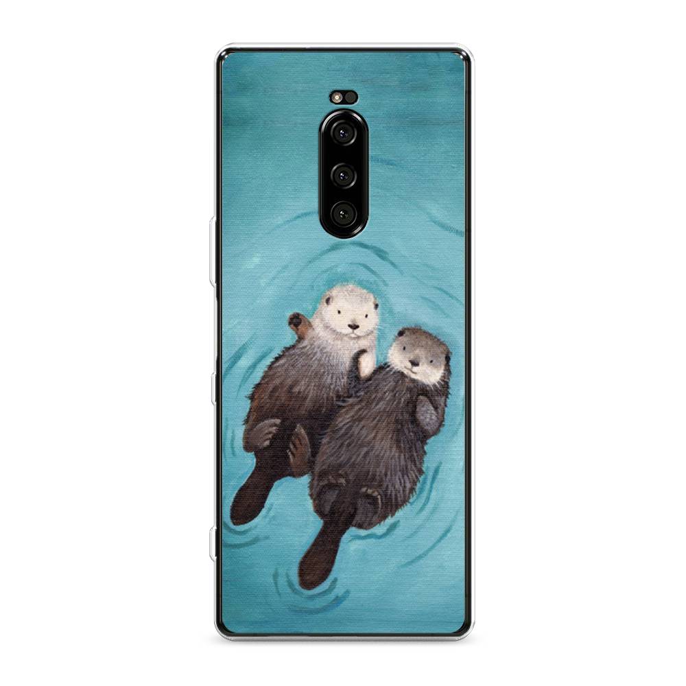 

Чехол Awog на Sony Xperia XZ4/Xperia 1 "Парочка бобров", Разноцветный, 53850-10