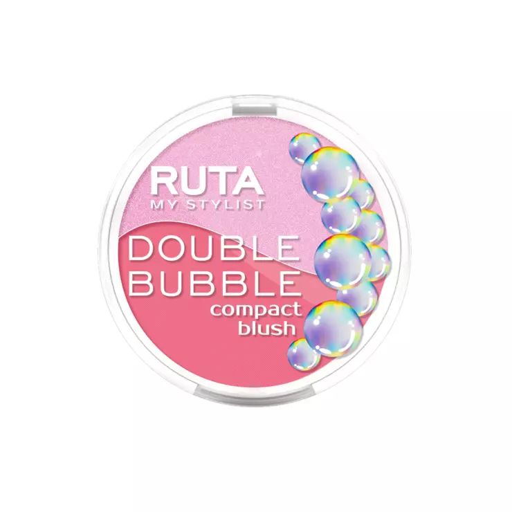 Румяна двойные компактные RUTA DOUBLE BUBBLE 103 блеск для губ rich gloss ruta 02 на каждый день