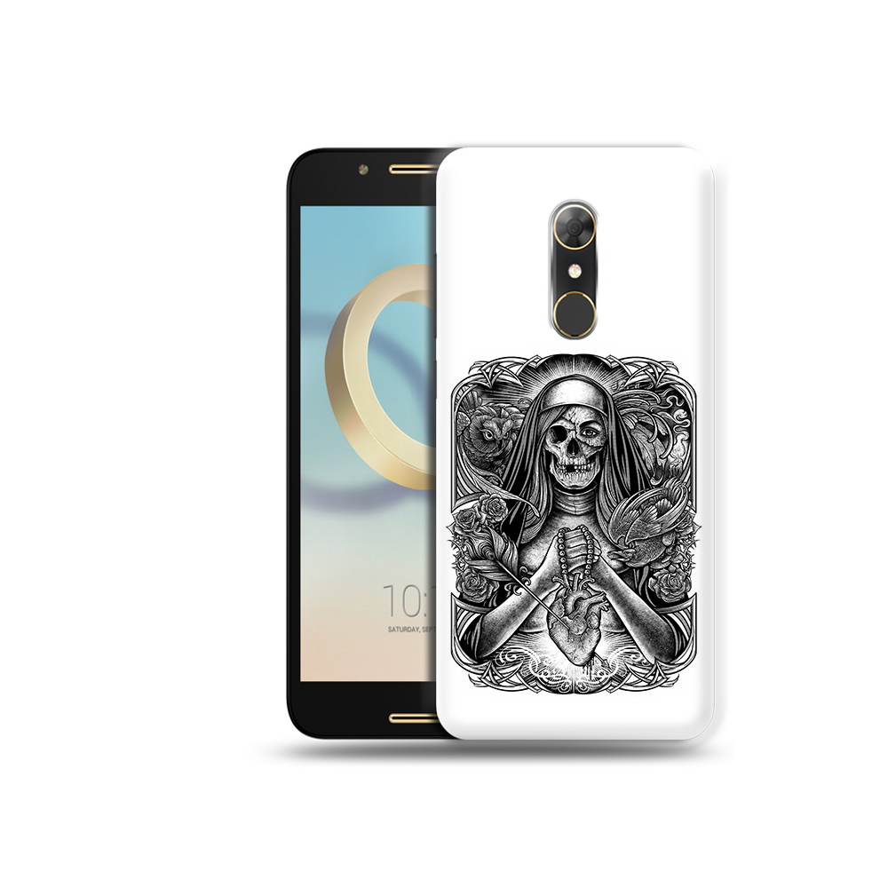 

Чехол MyPads Tocco для Alcatel A7 скелет с сердцем (PT133991.671.603), Прозрачный, Tocco