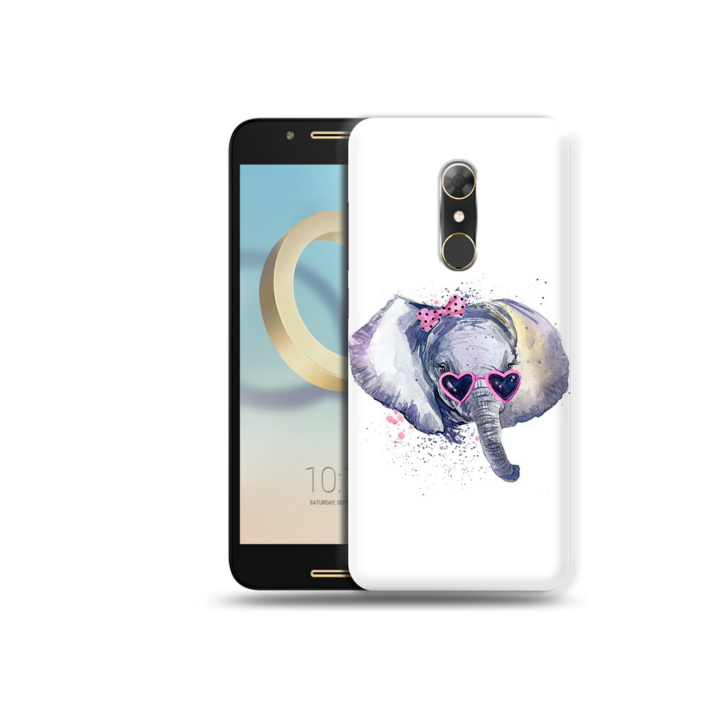 

Чехол MyPads Tocco для Alcatel A7 слоник в очках (PT133991.671.608), Прозрачный, Tocco
