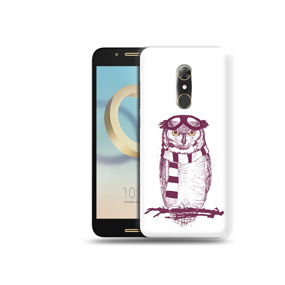 

Чехол MyPads Tocco для Alcatel A7 сова-летчик (PT133991.671.612), Прозрачный, Tocco