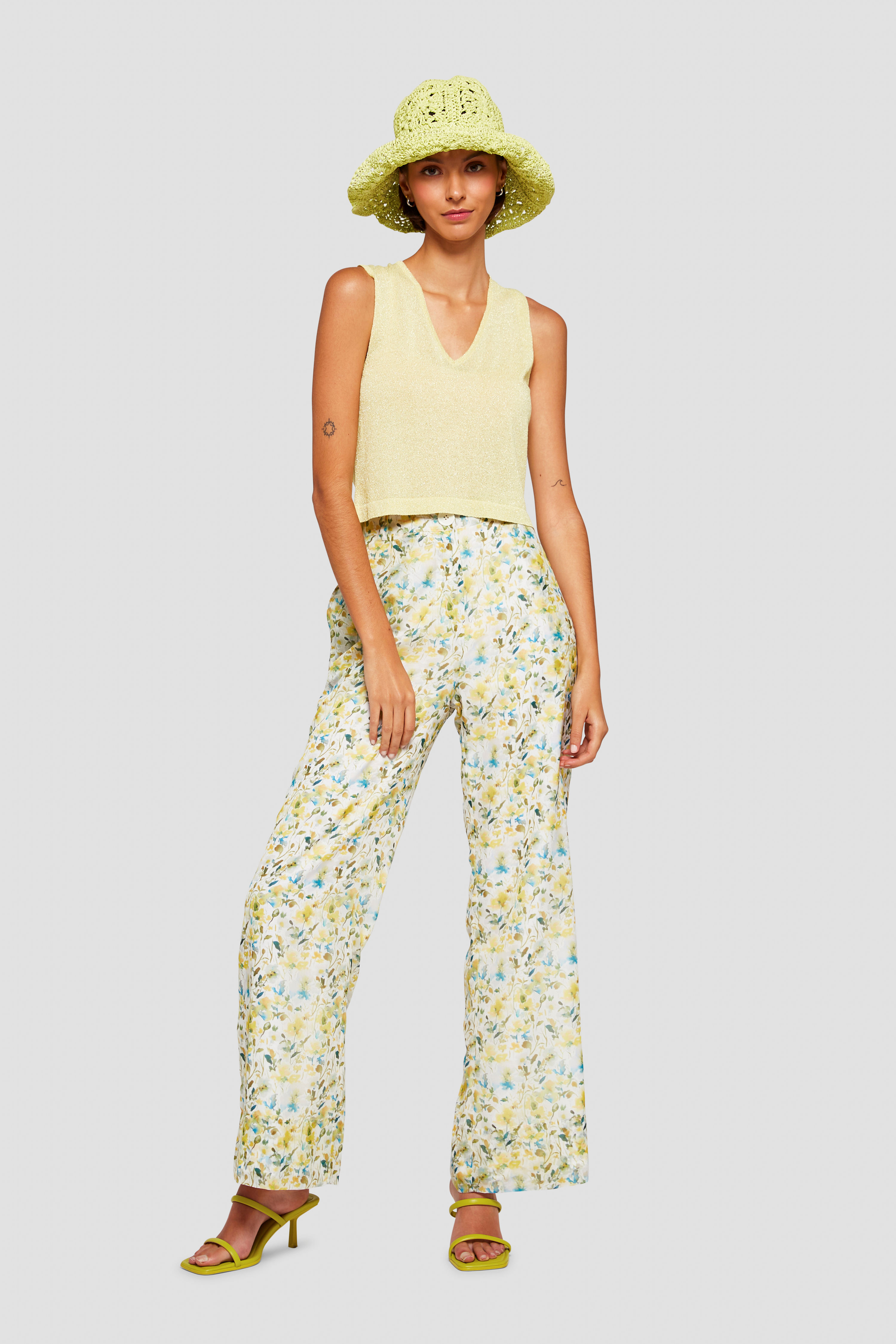 Брюки женские Md'M 67307314 розовые 50 RU