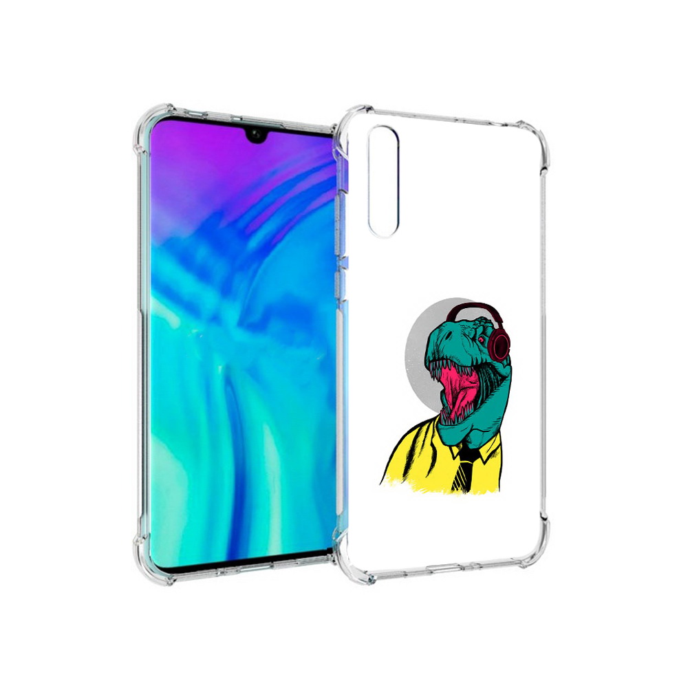 

Чехол MyPads Tocco для Huawei Enjoy 10s дино, Прозрачный, Tocco