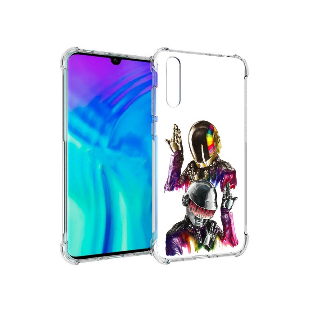 

Чехол MyPads Tocco для Huawei Enjoy 10s диско космонавты, Прозрачный, Tocco