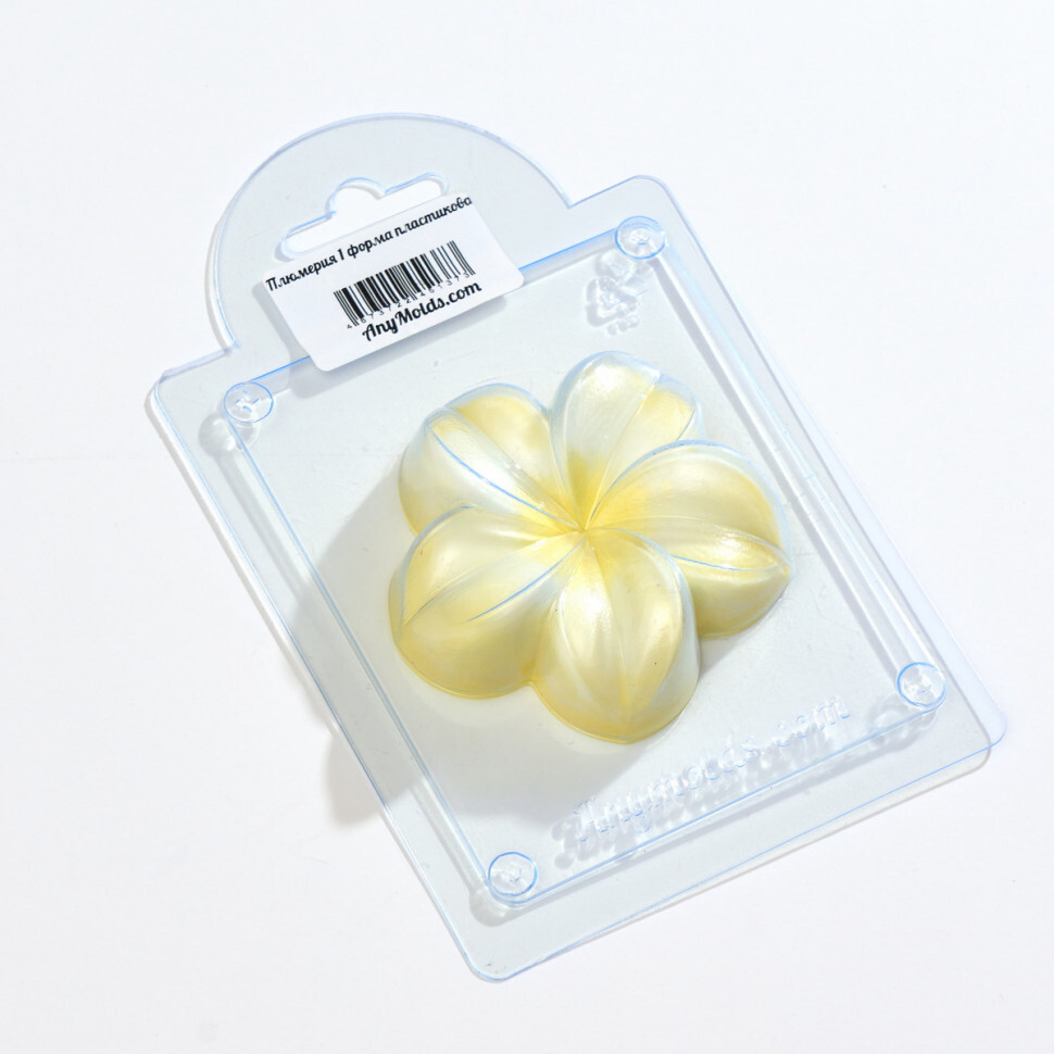 

Плюмерия 1 форма из пластика для мыла, шоколада AnyMolds