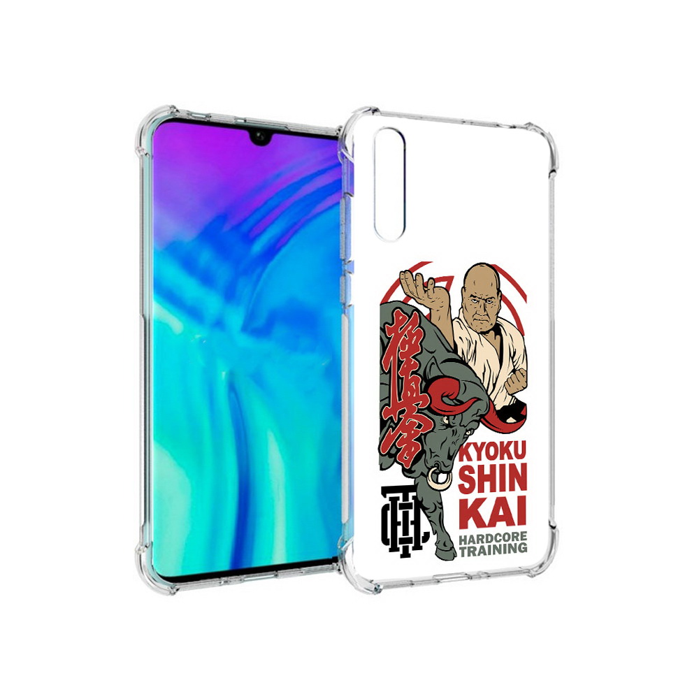 

Чехол MyPads Tocco для Huawei Enjoy 10s единоборства рисунок, Прозрачный, Tocco