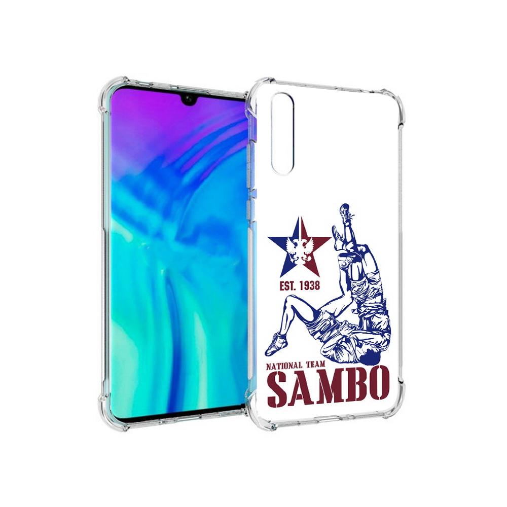 

Чехол MyPads Tocco для Huawei Enjoy 10s единоборства самбо, Прозрачный, Tocco