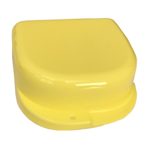 Бокс пластиковый Plastic Box 78*83*45 светло-желтый