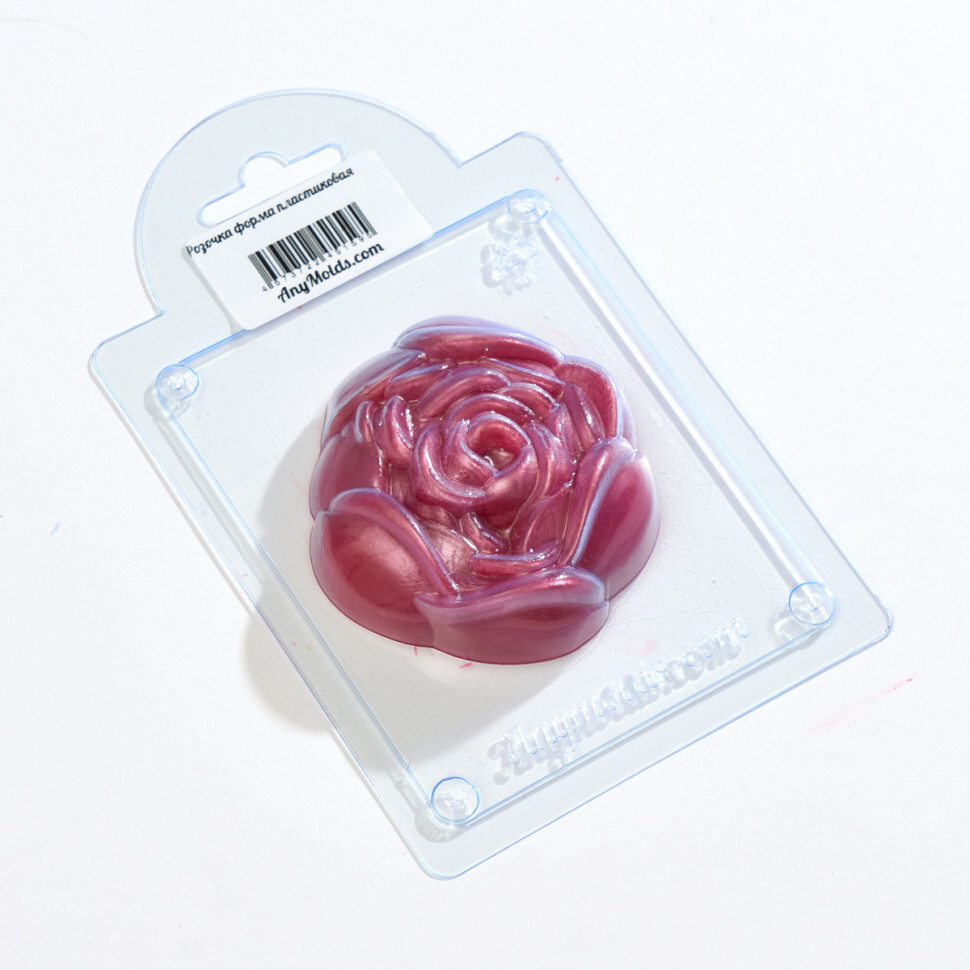 

Розочка форма из пластика для мыла, шоколада AnyMolds