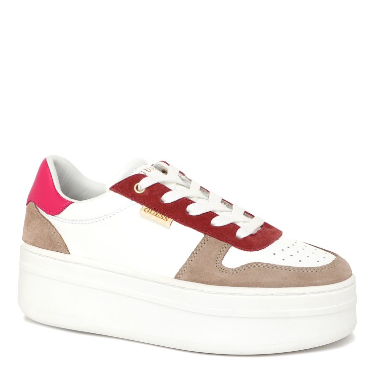 

Кеды женские Guess FL7LIFLEA12 белые 40 EU, Белый, FL7LIFLEA12
