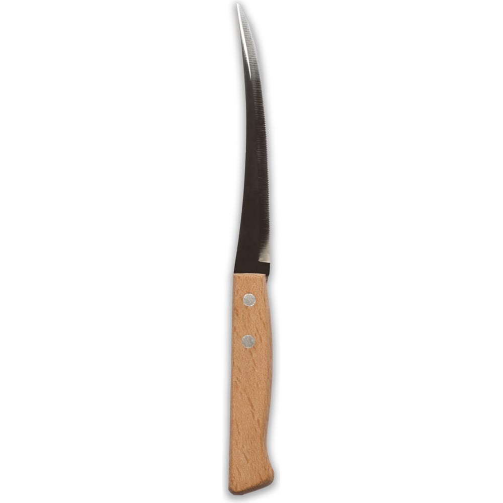 фото Труд-вача нож для овощей 215/ 120мм на деревянной ручке, лазерная заточка. с1369/105