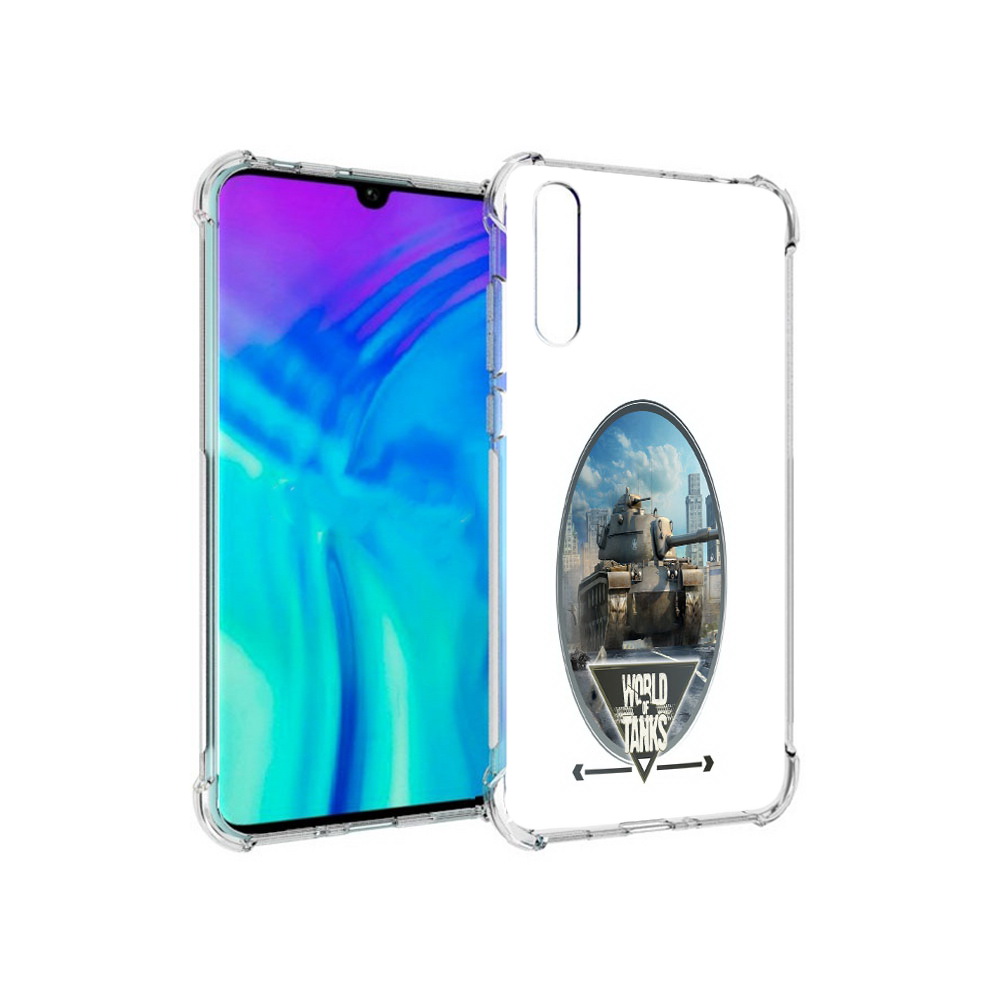 

Чехол MyPads Tocco для Huawei Enjoy 10s игра с танками, Прозрачный, Tocco