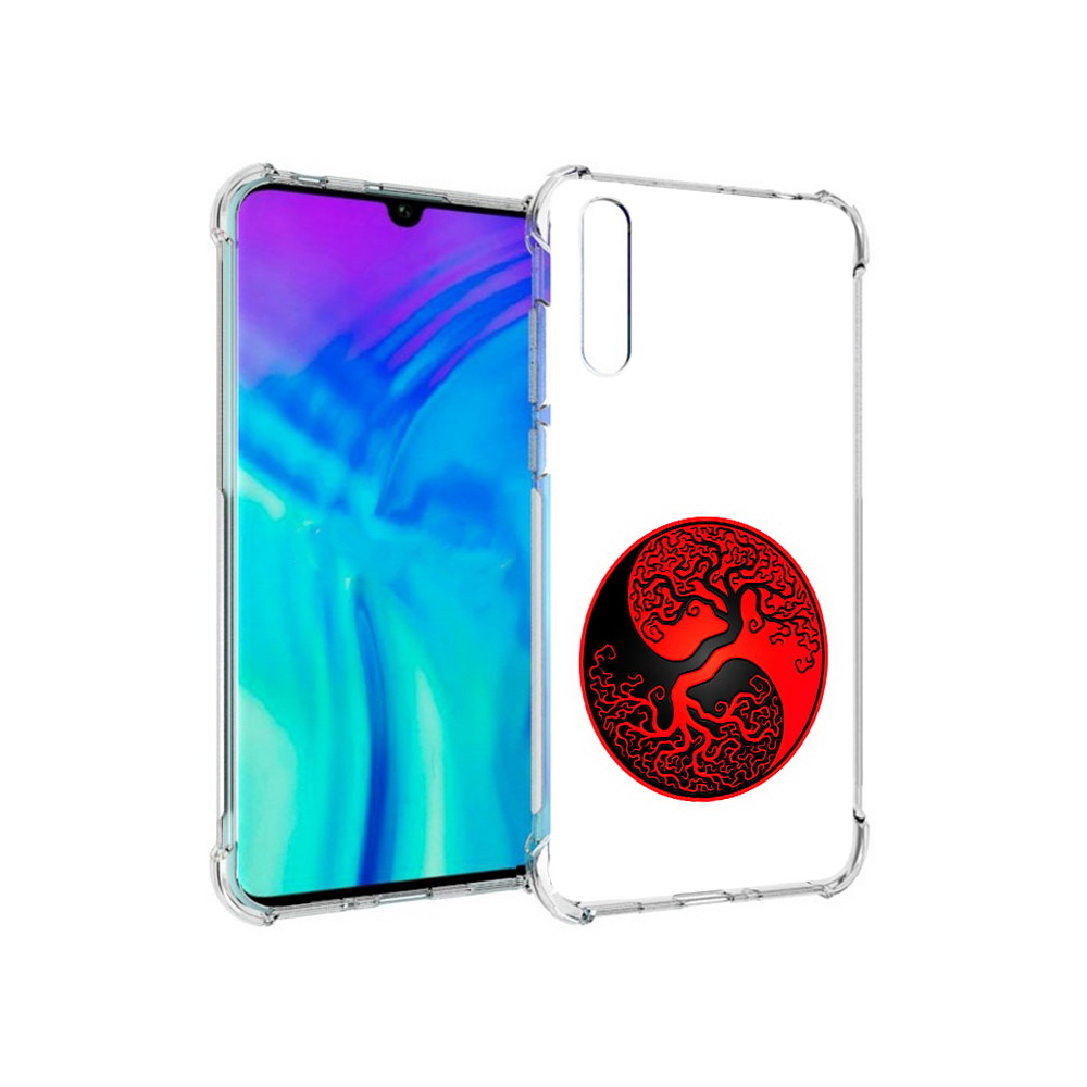 

Чехол MyPads Tocco для Huawei Enjoy 10s инь янь дерево, Прозрачный, Tocco