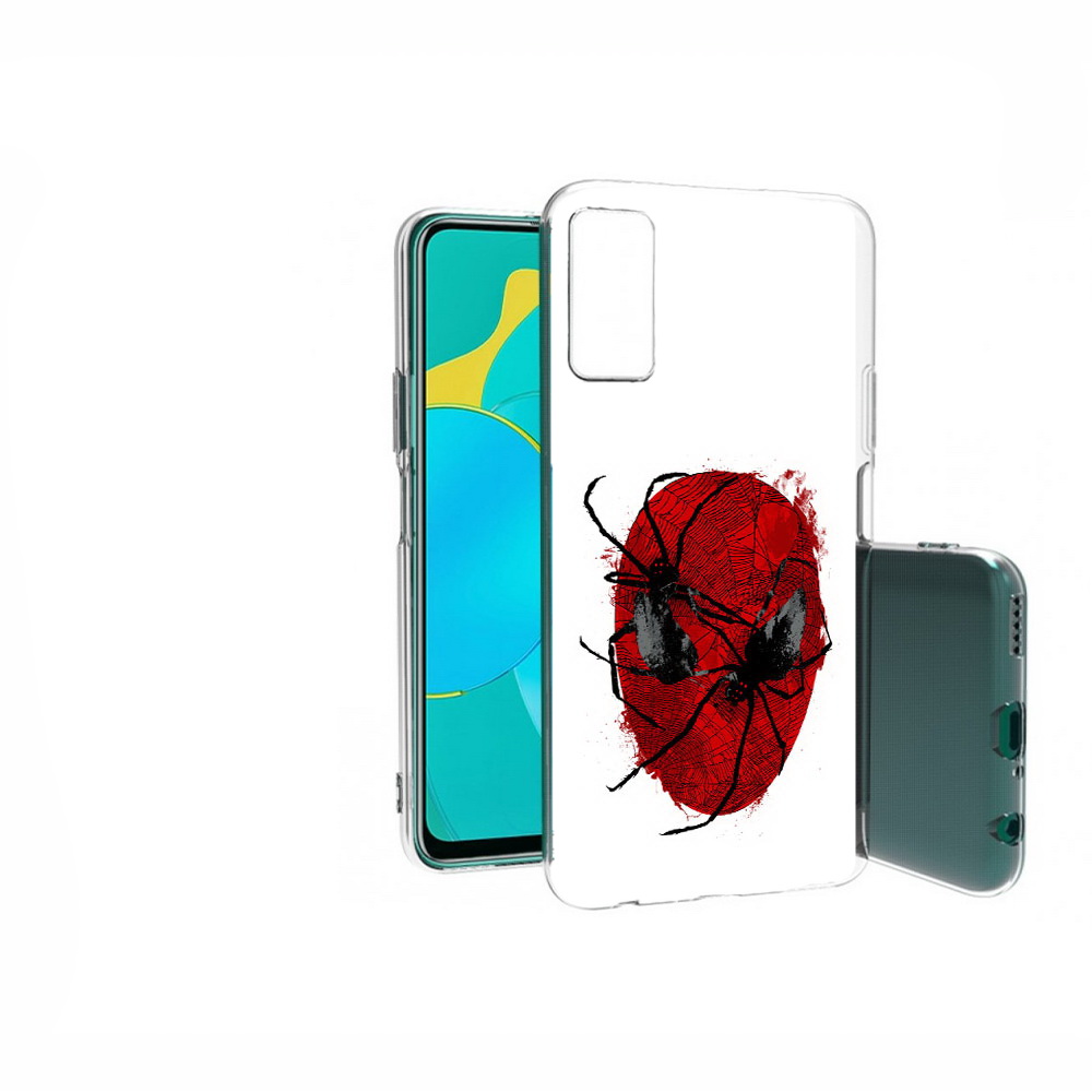 

Чехол MyPads Tocco для Huawei Honor 30S человек паук, Прозрачный, Tocco