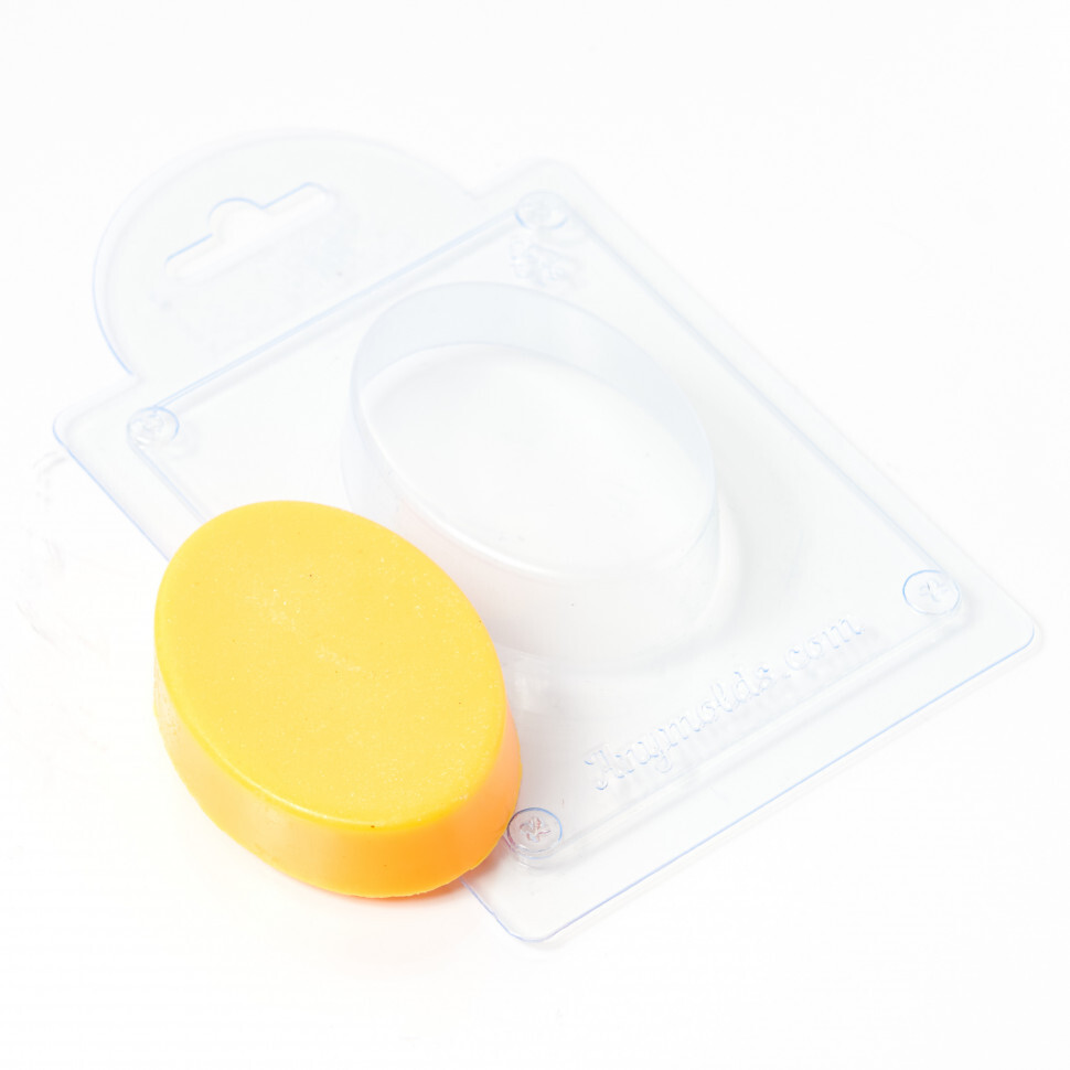 

Мини овал форма из пластика для мыла, шоколада AnyMolds