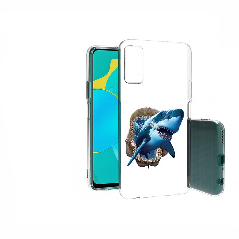 

Чехол MyPads Tocco для Huawei Honor 30S челюсти, Прозрачный, Tocco