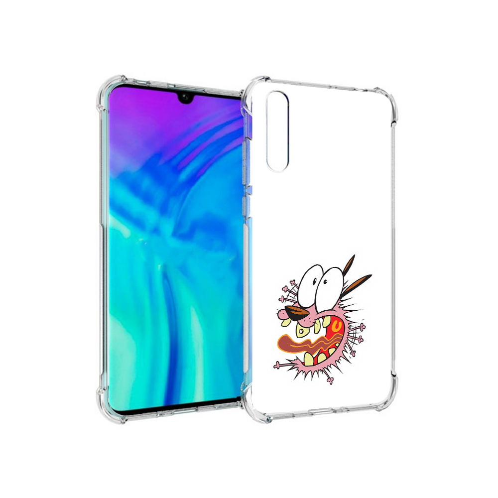 

Чехол MyPads Tocco для Huawei Enjoy 10s испуганный бобик, Прозрачный, Tocco