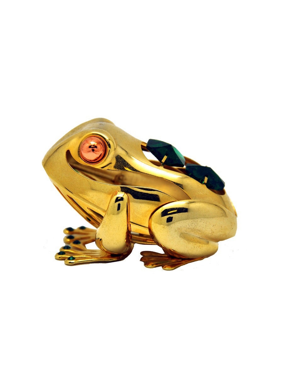 

Статуэтка Лягушка CRYSTOCRAFT 250-001-GEM золотистый, 250-001-GEM
