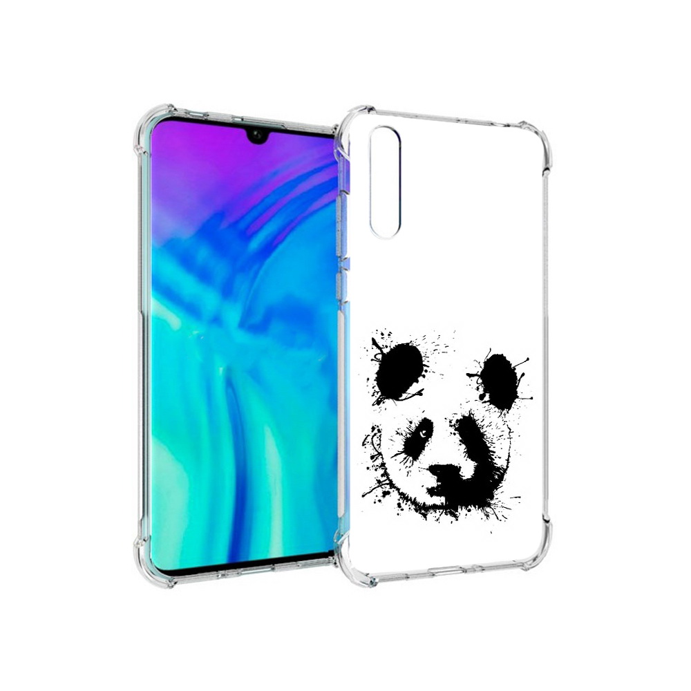 

Чехол MyPads Tocco для Huawei Enjoy 10s клякса-панда, Прозрачный, Tocco
