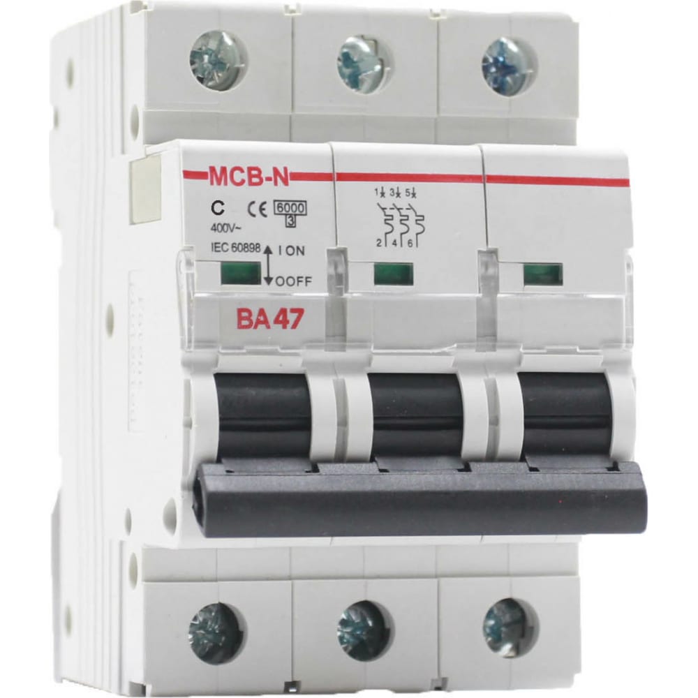AKEL Выключатель автоматичекий ВА47-MCB-N-3P-C32-AC 400127