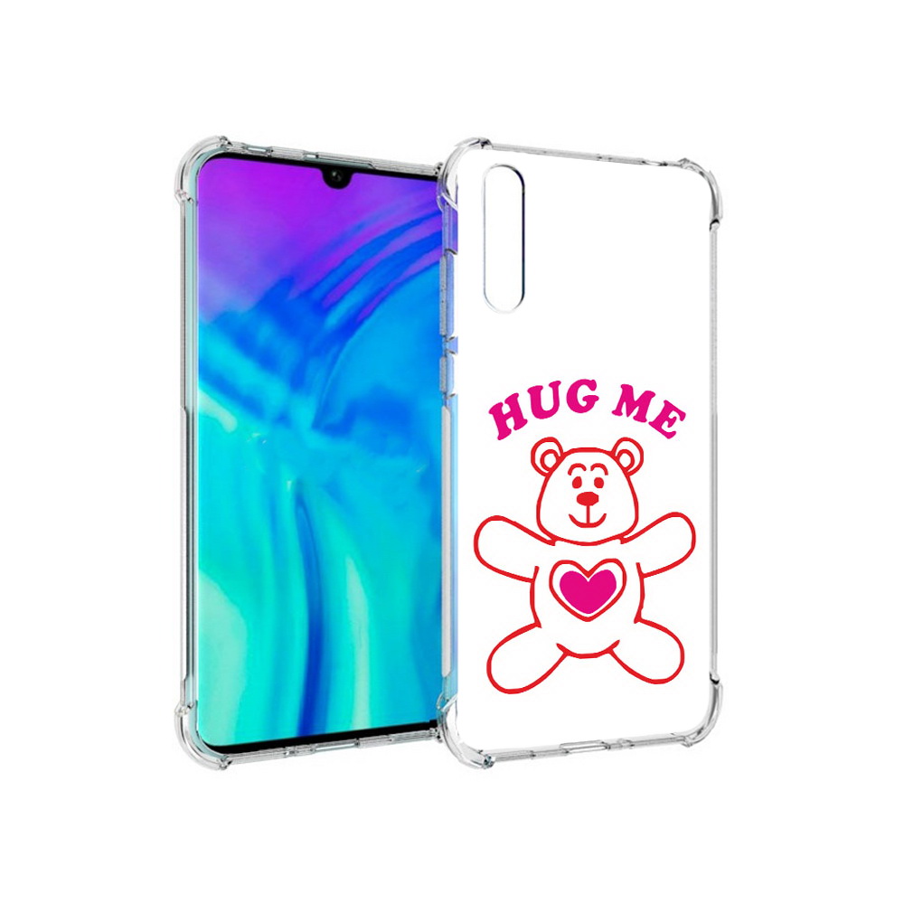 

Чехол MyPads Tocco для Huawei Enjoy 10s 14 февраля обними меня, Прозрачный, Tocco