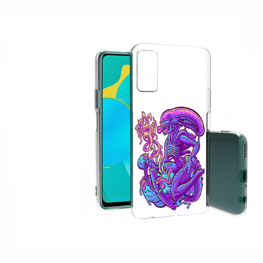 

Чехол Mypads Чужой Фиолетовый Цвет Для Honor 30S (, Прозрачный, Tocco