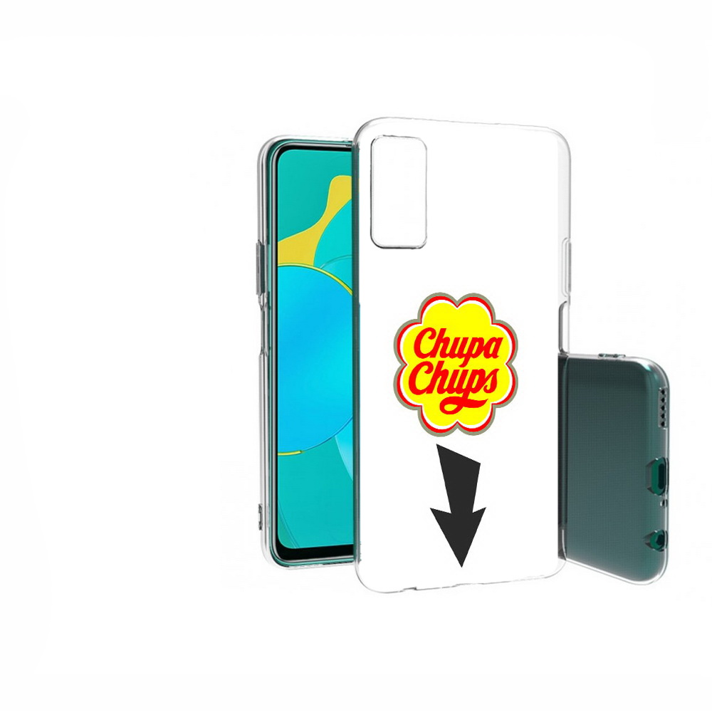 

Чехол MyPads Tocco для Huawei Honor 30S чупа чупс, Прозрачный, Tocco