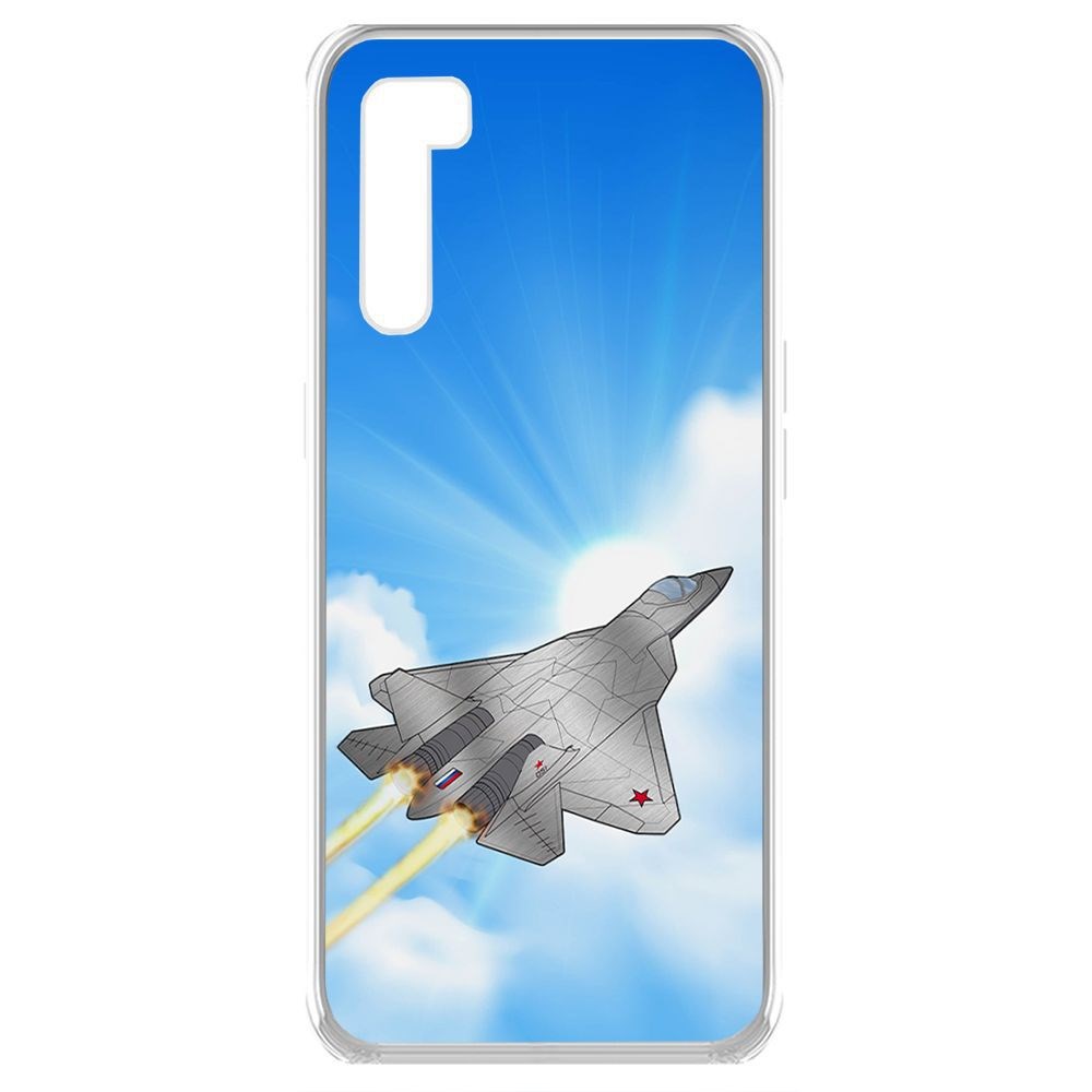 

Чехол-накладка Krutoff Clear Case СУ-57 для Oppo F15