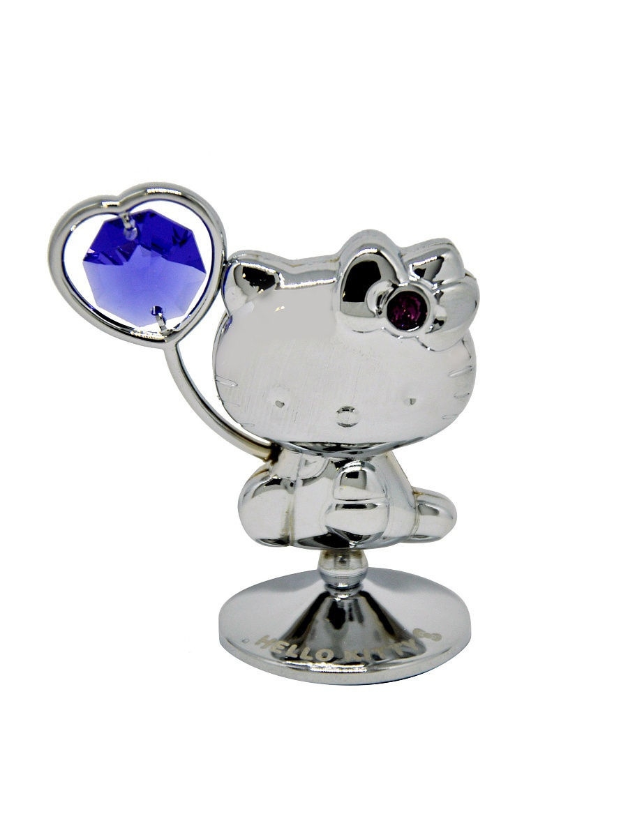 

Фигурка Hello Kitty CRYSTOCRAFT L4002-001-CPU2AB серебристый, L4002-001-CPU2AB