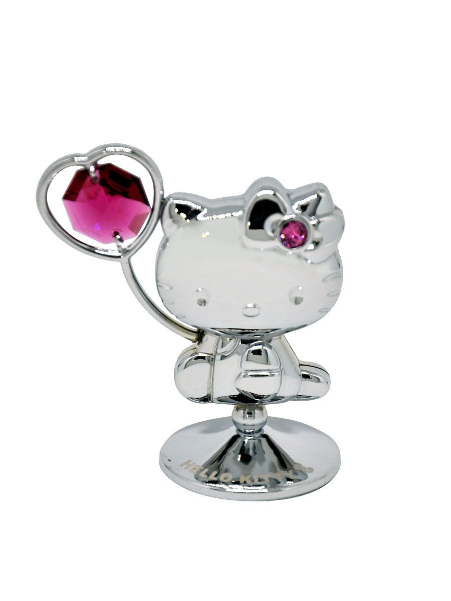 

Фигурка Hello Kitty CRYSTOCRAFT L4002-001-CRE2AB серебристый, L4002-001-CRE2AB