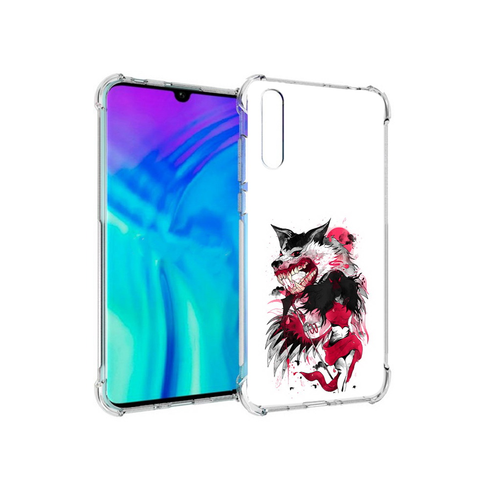 

Чехол MyPads Tocco для Huawei Enjoy 10s красная шапочка, Прозрачный, Tocco