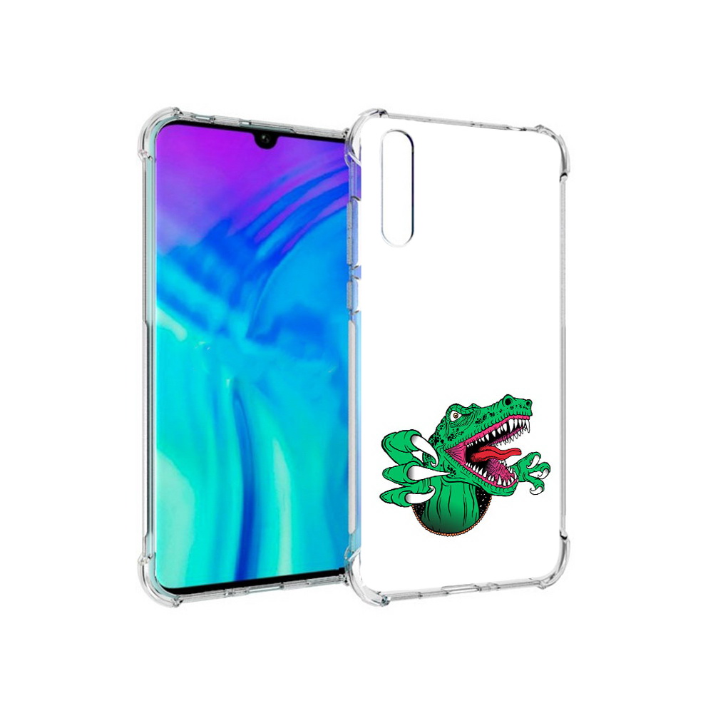 

Чехол MyPads Tocco для Huawei Enjoy 10s крокодил, Прозрачный, Tocco