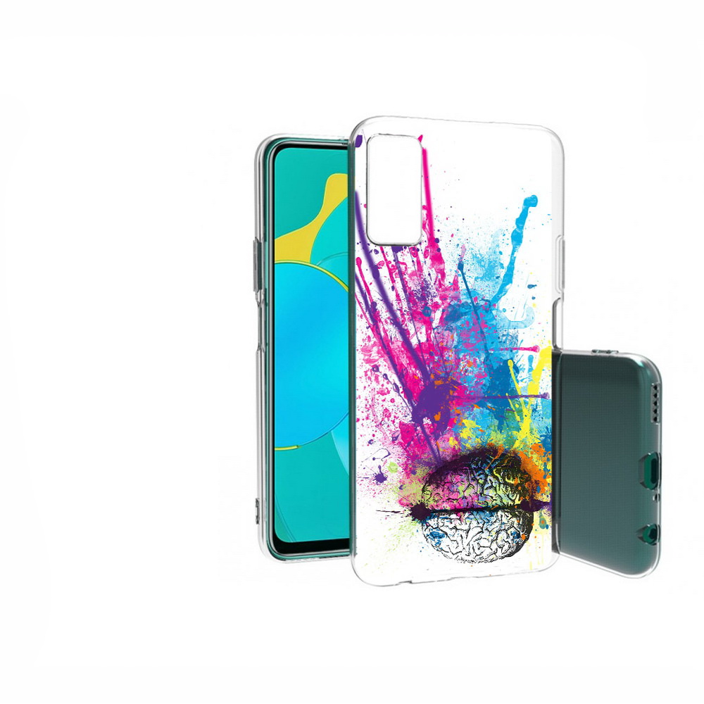 

Чехол Mypads Яркий Красочный Мозг Для Honor 30S (C, Прозрачный, Tocco