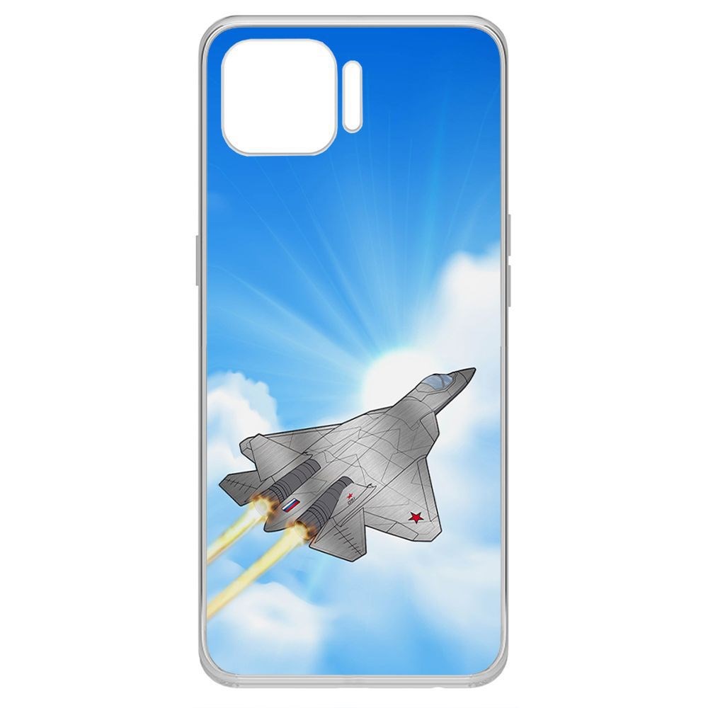 

Чехол-накладка Krutoff Clear Case СУ-57 для Oppo A93