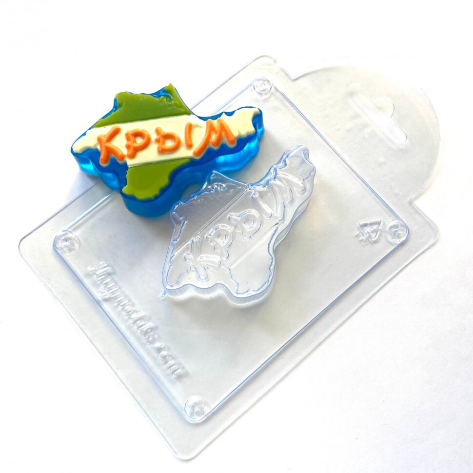 

Крым форма из пластика для мыла, шоколада AnyMolds V2