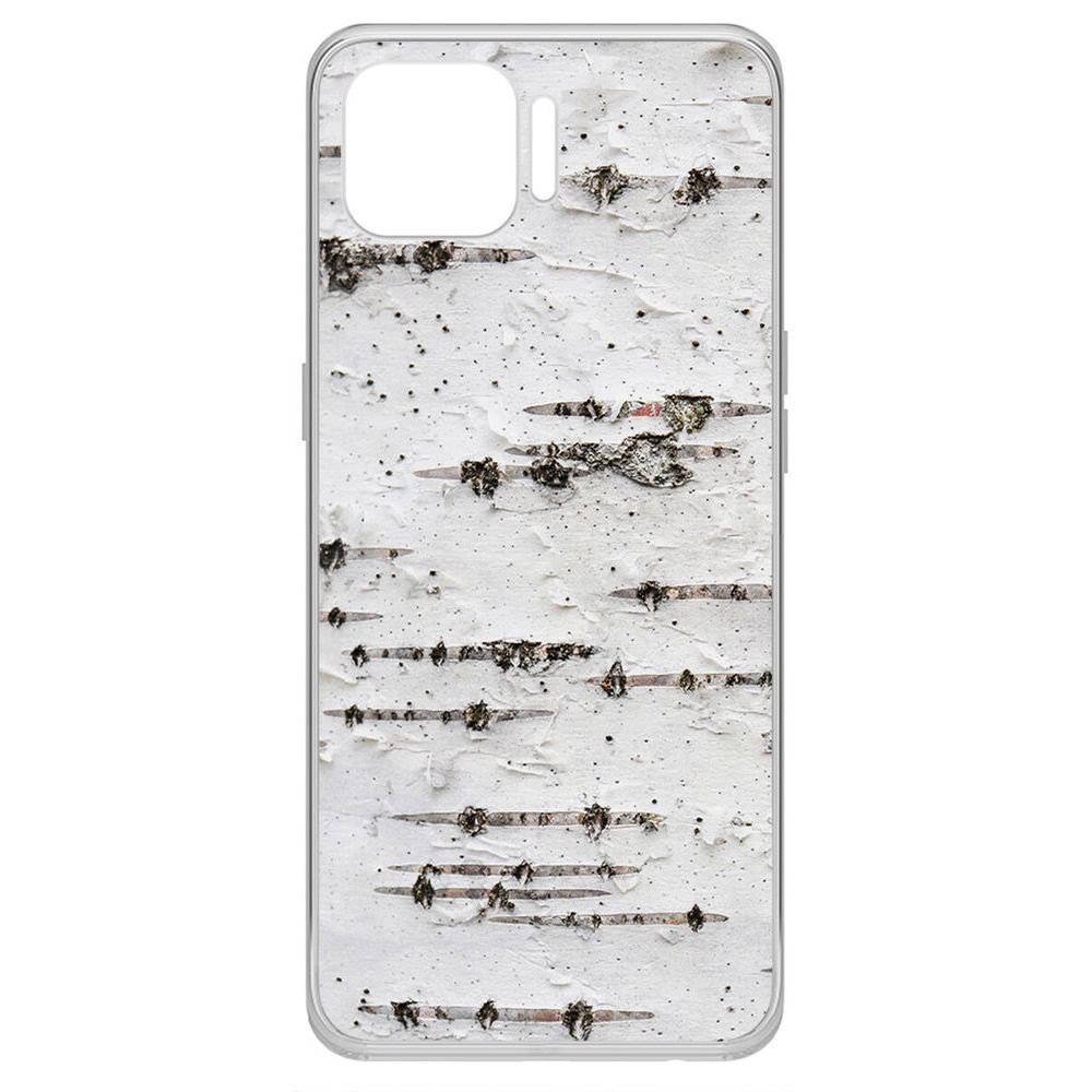 

Чехол-накладка Krutoff Clear Case Березка для Oppo Reno4 F